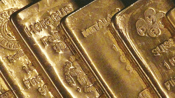 1 kilogram gold bars